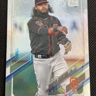 2021 Topps Series 1 Silver Foil #315 Brandon Crawford