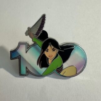 2023 Disney Platinum 100 Years of Wonder 100th Anniversary Mulan Pin (C0)