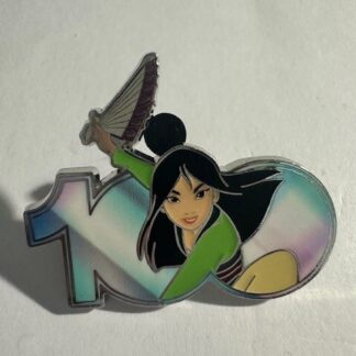 2023 Disney Platinum 100 Years of Wonder 100th Anniversary Mulan Pin (E5)