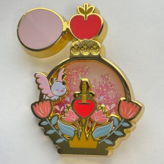 2025 Boxlunch Disney Princess Liquid Glitter Perfume Bottle Pin Snow White G3