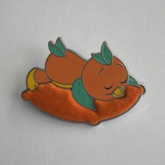 2026 Disney Parks Orange Bird Napping Sleeping Pillow Pin H2