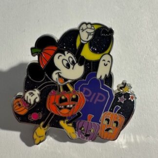 ARTIST PROOF - 2022  Halloween Mickey Glitter R.I.P Disney Pin F6