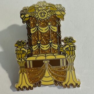 Belle Throne - Disney Princess Royal Hall - Mystery 2016 Disney Pin F2