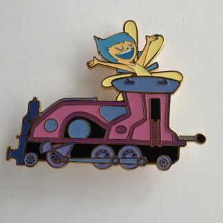 Boxlunch Joy In Train Engine Inside Out 2 Emotions Train Jumbo Disney Pin (E1)