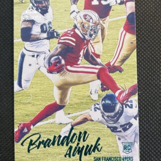 Brandon Aiyuk 2020 Panini Luminance Rookie TEAL #219 Chronicles 49ers Parallel