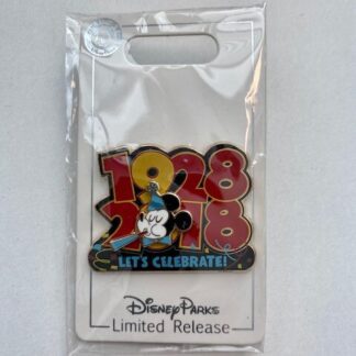 Cast Exclusive Mickey’s Birthday 1928 2018 Let’s Celebrate Disney Pin B