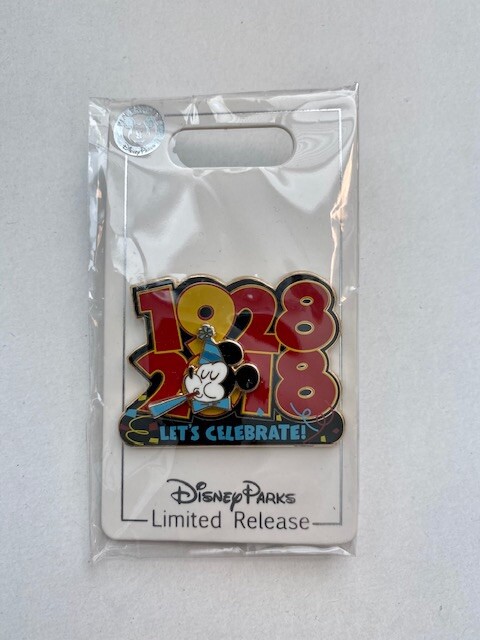 Cast Exclusive Mickey’s Birthday 1928 2018 Let’s Celebrate Disney Pin B