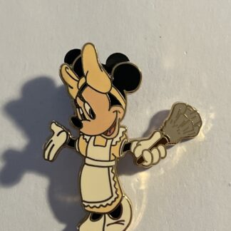 Cast Member Minnie Mouse as Housekeeper Maid Costume Apron Disney Pin 2006 (C2)