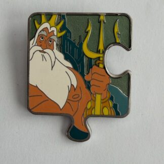 Character Connection Puzzle The Little Mermaid King Triton 2014 Disney Pin E6