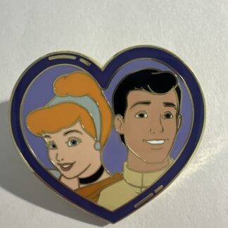 Cinderella Prince Charming Loungefly Disney Princess Prince Heart Mystery Pin B5