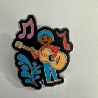 Coco Miguel Guitar Music Notes Disney Pin  (B4)