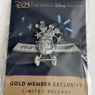 D23 Gold Member Exclusive Plane Crazy LR Disney Pin B