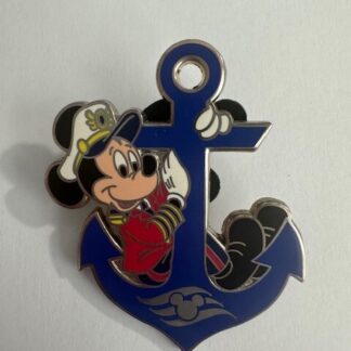 DCL Character Anchor Booster Set Captain Mickey Disney Pin 116745 (B3)