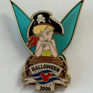 DCL - Cruisin' Through Time - Tinker Bell Halloween Pirate 2006 Disney Pin G8