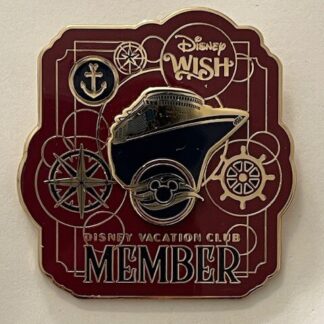 DCL Member Vacation Club Wish LE Disney Pin (B8)