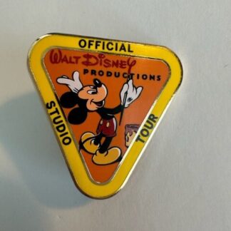 DEC Mickey Mouse Official Studio Tour Yellow Traingle Production Disney Pin (C4)