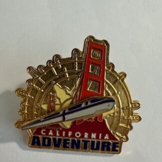 DISNEY CALIFORNIA ADVENTURE/DCA GOLDEN GATE BRIDGE SUNWHEEL Disney Pin C3