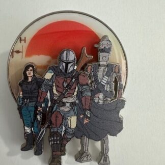 DISNEY PIN D23 2019 DISNEY PLUS THE MANDALORIAN LIMITED RELEASE STAR WARS (B3)