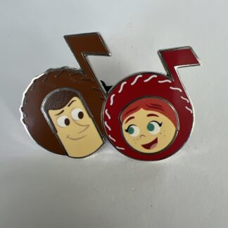 DISNEY PIN DLP PARIS Pixar Friends Together Musical Notes WOODY JESSIE F3