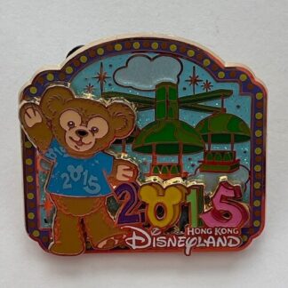 DISNEY PIN HKDL Attraction Series 2015 Duffy the Disney Bear LE 800 (C7)