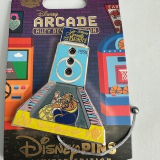 DL Belle And Beast Alley Bowler Arcade August Beauty And The BeastDisney Pin (B)