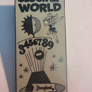 DL Tinker Bell Clock Of The World Dateline 1955 Opening Day Disney Pin (D9)