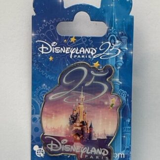 DLP 25th Anniversary Castle With Tinker Bell Disney Pin (B)