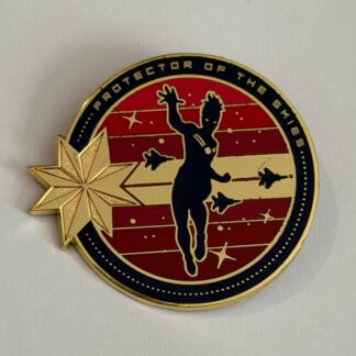 DLP Captain Marvel - Avengers - Protector of the Skies 2022 Paris Disney Pin H7