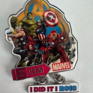 DLP DLRP Paris Magic Run Weekend 2018 5KM I Did It! LE Disney Pin 129434 (C9)