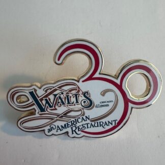 DLP Walt’s An American Restaurant Chicago Illinois Disney Pin (A8)