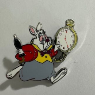 DLP - White Rabbit - Alice in Wonderland 2023 Running Late Paris Disney Pin F7