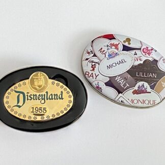 DLR 1955 Cast Badge Replica 2004 Names Disney Pin LE (B)