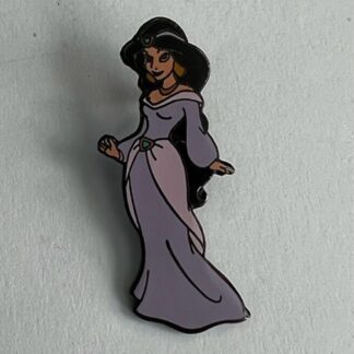 DLR Disneyland Princess Janine Purple Pink Dress Aladdin Disney Pin (A4)