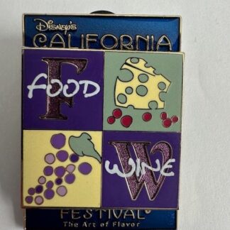DLR Disney's California Food & Wine Festival 2010  Art of Flavor Disney Pin C3
