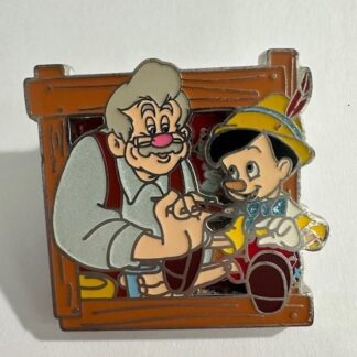 DLR - Geppetto and Pinocchio - Best Buds 2023 Disney Pin C2