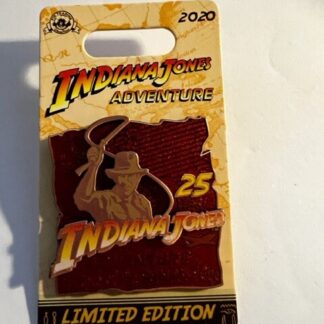 DLR Indiana Jones Adventure 25th Anniversary LE Disney Pin (B)