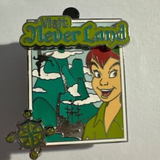DLR - Peter Pan - Visit Never Land - Dream Destinations 2021 Disney Pin F6