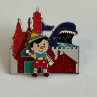DLR - Pinocchio - Small World - Fantasyland 2020 Disney Pin E2