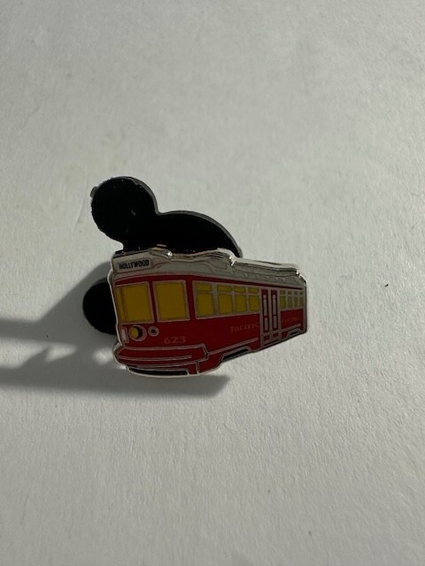 DLR - Red Car Trolley - Tiny Kingdom - Edition 2 - Series 1 Disney Pin C3
