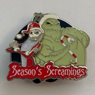 DLR Seasons Screamingly Jack Skellington Oogie Boogie Disney Pin (B7)