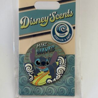DLR - Stitch - Ocean - Make Waves - Disney Scents 2020 Disney Pin B