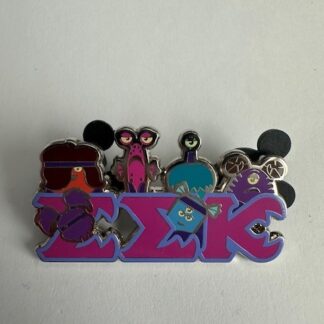 DS Monsters University Slugma Slugma Kappa (EEK) Fraternity 2013 Disney Pin E1