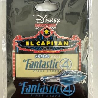 DSSH - Fantastic 4: First Steps - El Capitan Marquee DSF LE400 2025 Disney Pin B