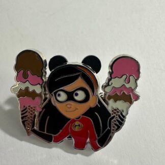 DSSH - Pin Trader Delight PTD Violet DSF 2014 The Incredibles Disney Pin F7
