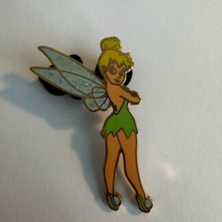 DU EMPLOYEE CENTER GLITTER WINGS TINKER BELL ARMS CROSSED LE 500 Disney Pin A8