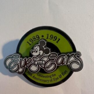 Disney 2002 Mickey Mouse Eyes & Ears Series #6 1989 . 1991 Cast LE 3-D (D6)