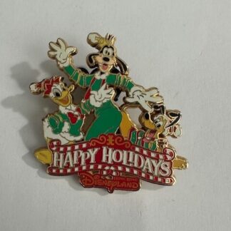 Disney 2006 Disneyland Hong Kong Happy Holidays Pin (B0)
