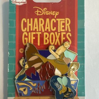Disney Aladdin Character Gift Boxes Pin with Genie as Bee as tiny pin