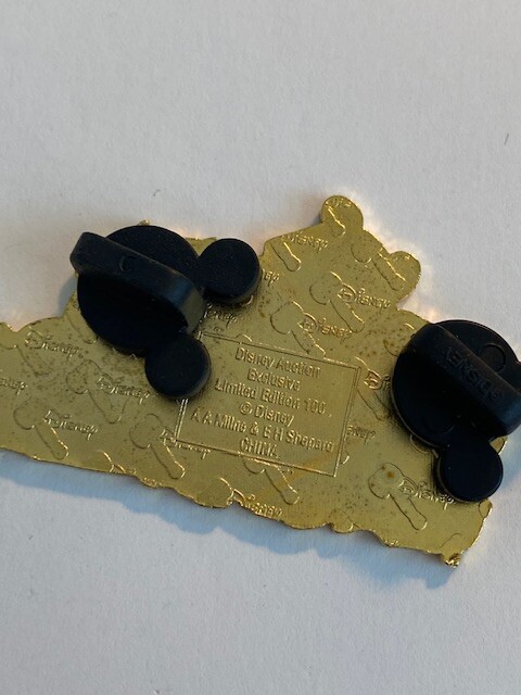 Disney Auctions Winnie The Pooh 75th Anniversary Pooh Piglet Disney Pin LE100 B6 - Image 3
