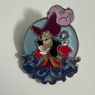 Disney Captain Hook Our Universe Villains Loungefly Enamel Pin Peter Pan (E8)